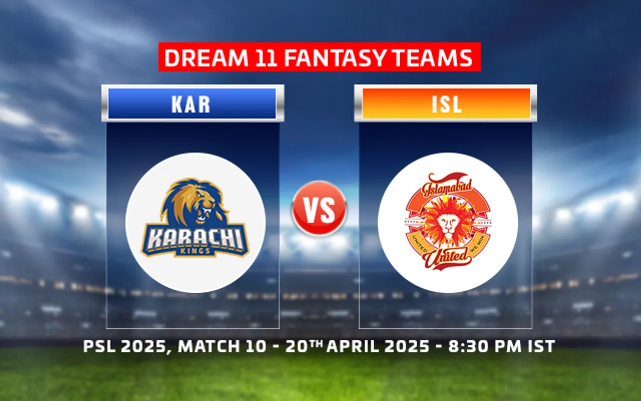KAR vs ISL Dream11 Prediction 