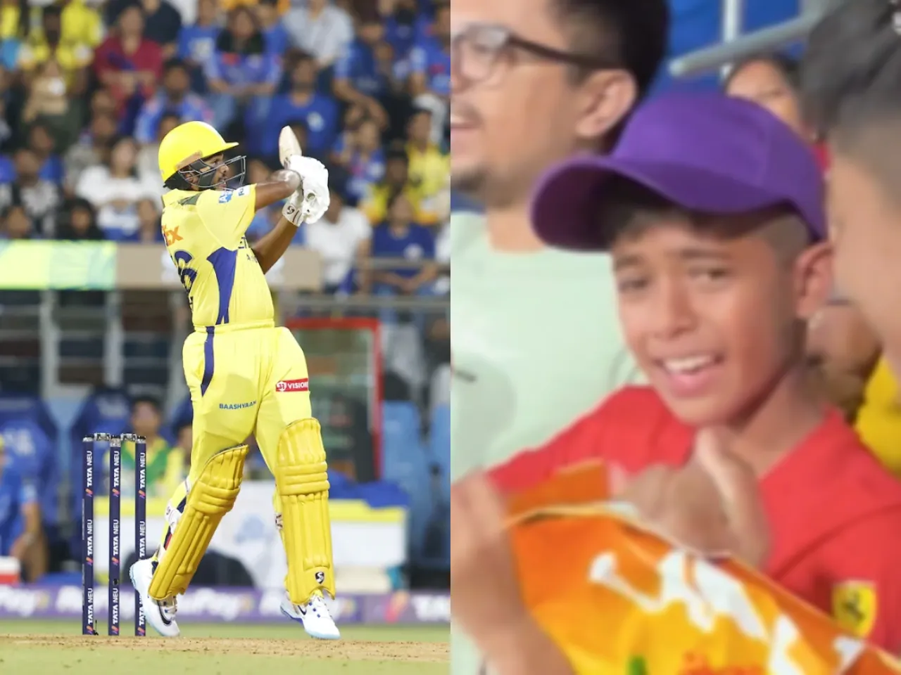 Ayush Mhatre's cousin breaks down in tears of joy on his dream debut in IPL 
