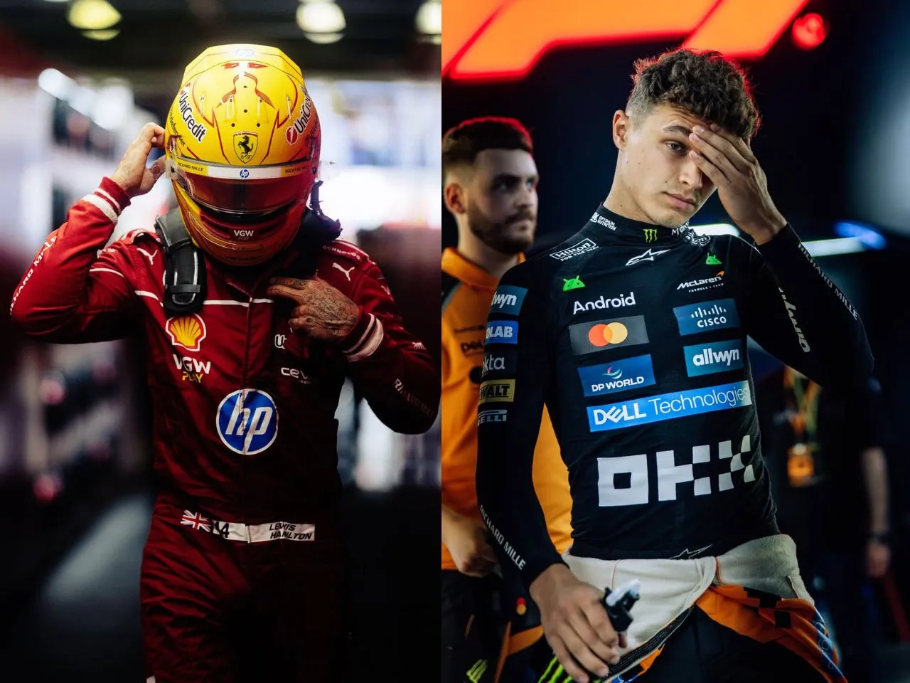 Lewis Hamilton vs Lando Norris Saudi GP