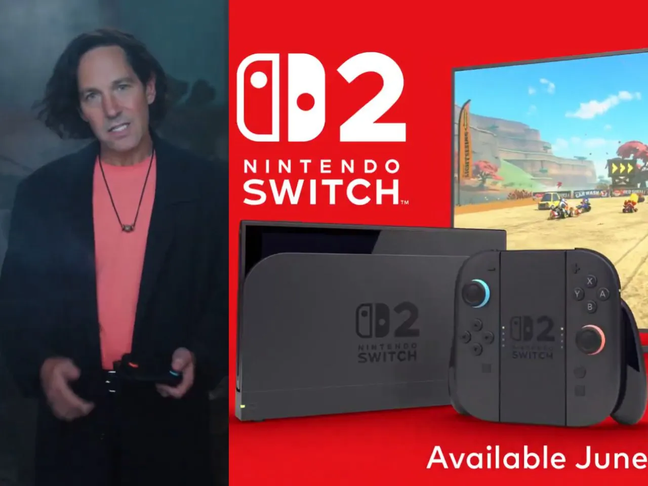 Paul Rudd Nintendo ad