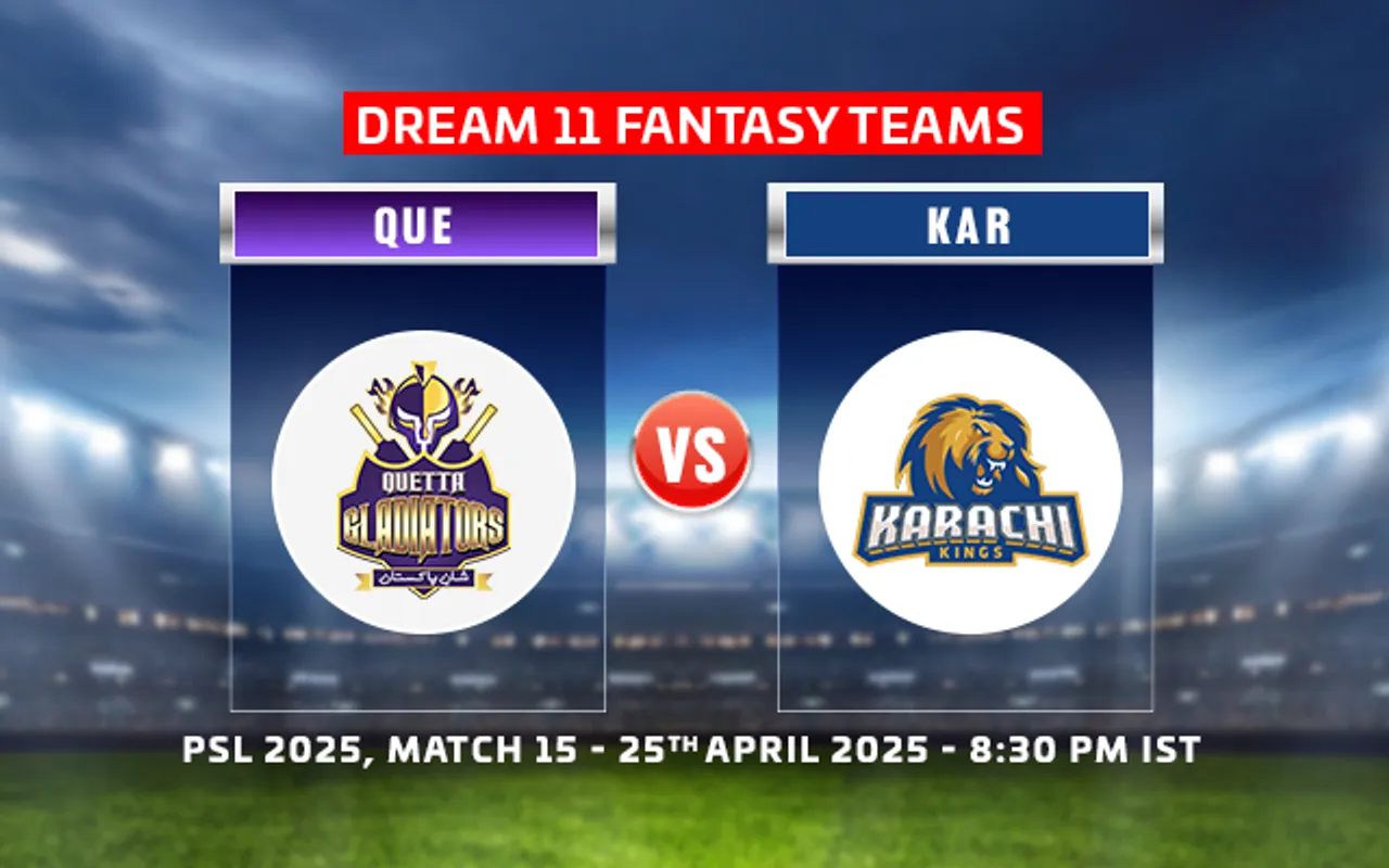 QUE vs KAR Dream11 