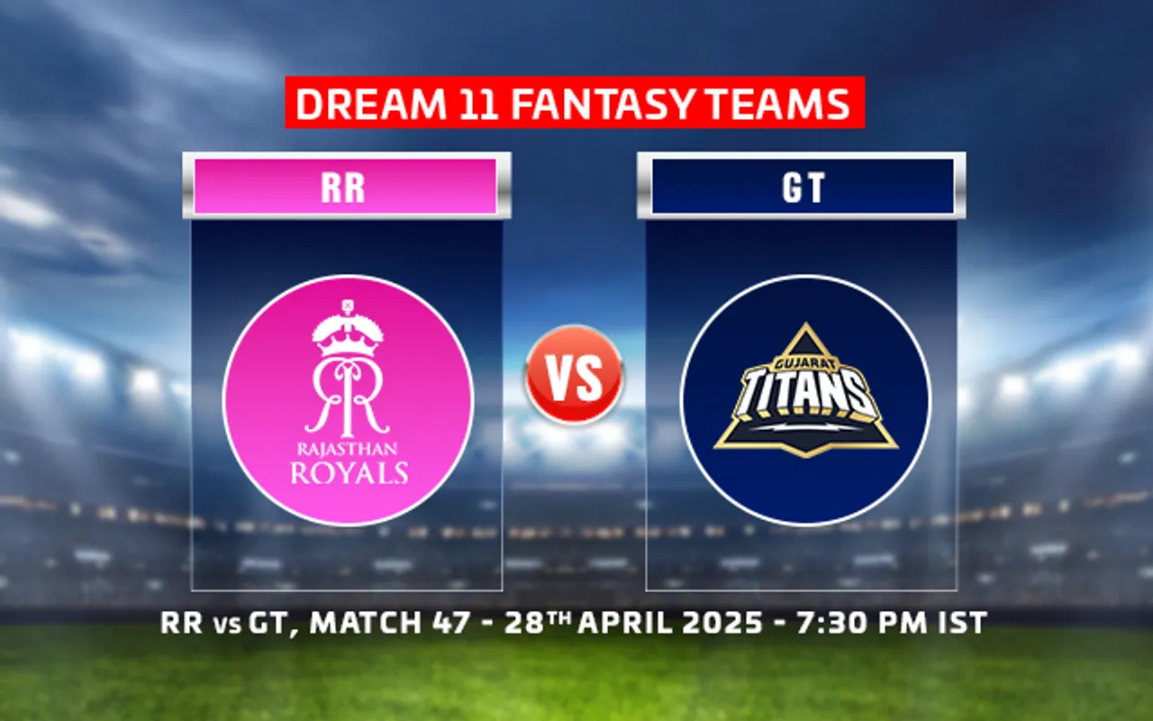 RR vs GT Dream11 Prediction,