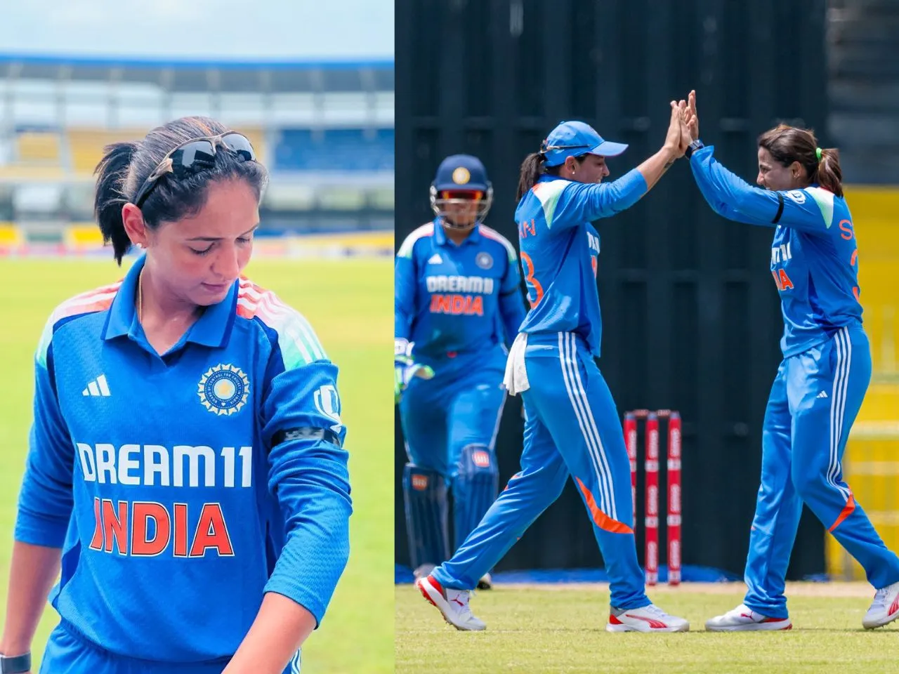Why did India women's team wear black armbands during game against  Sri Lanka?