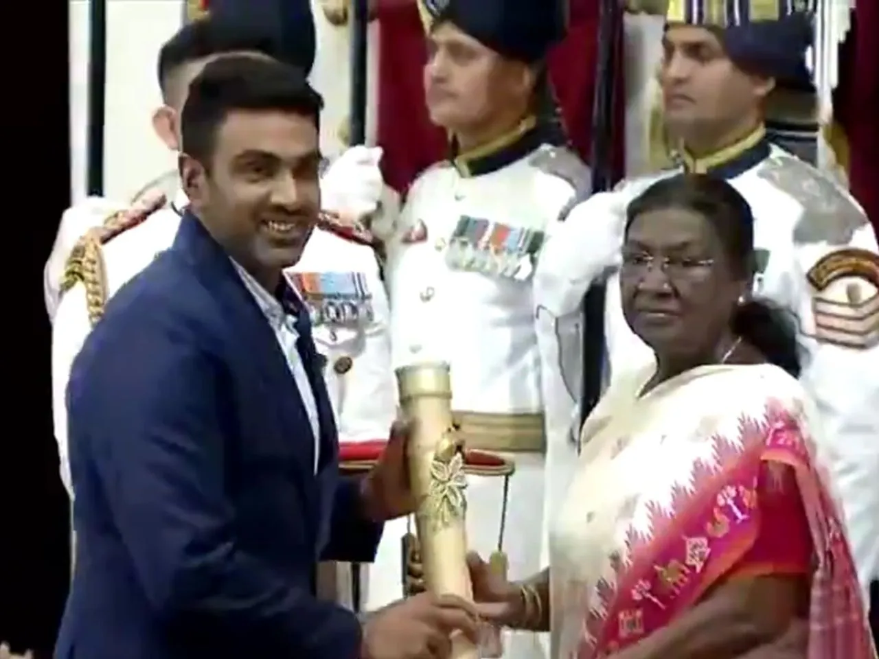 Ravichandran Ashwin bestowed with Padma Shri award
