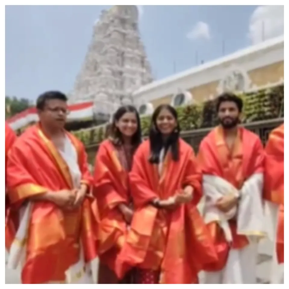 WATCH: RCB players visit Andhra Pradesh’s famous Tirumala temple ahead of game against CSK