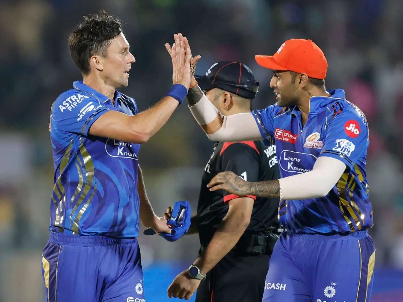 IPL 2025: MI beat RR by 100 runs