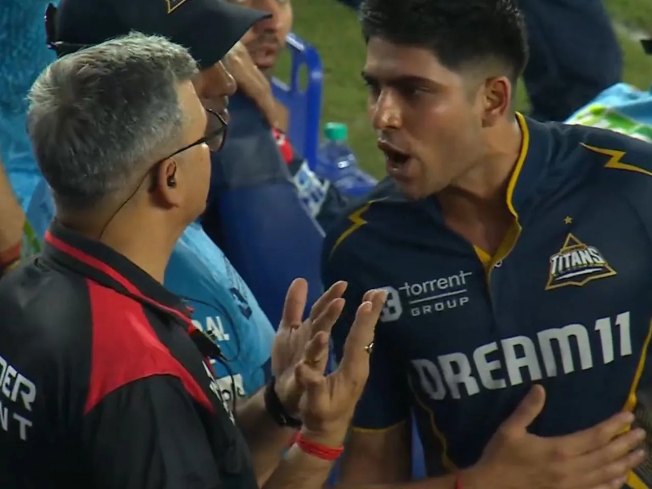 GT vs SRH: Shubman Gill fight after run-out