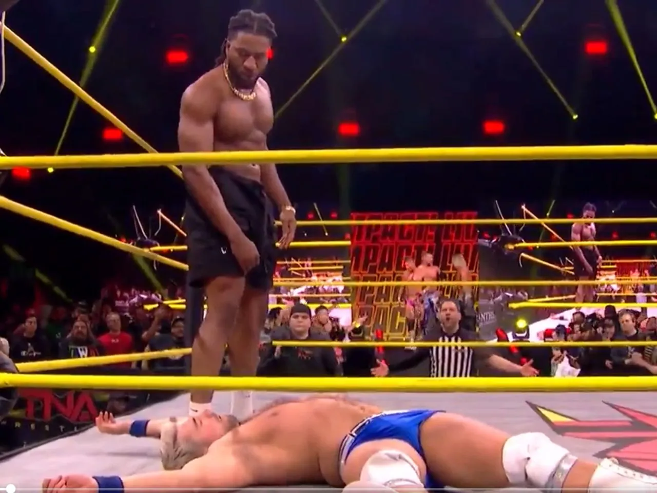 Trick Williams led surprise attack Joe Hendry again 
