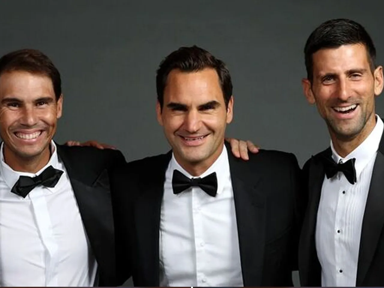 Roger Federer, Rafael Nadal, and Novak Djokovic era. 