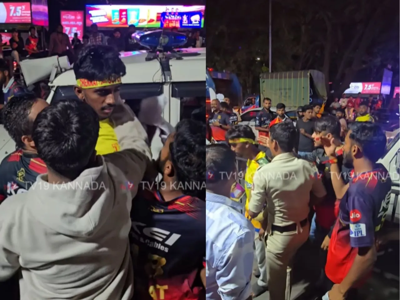 Brawl breaks out between CSK and RCB fan outside Chinnaswamy Stadium after thrilling game 