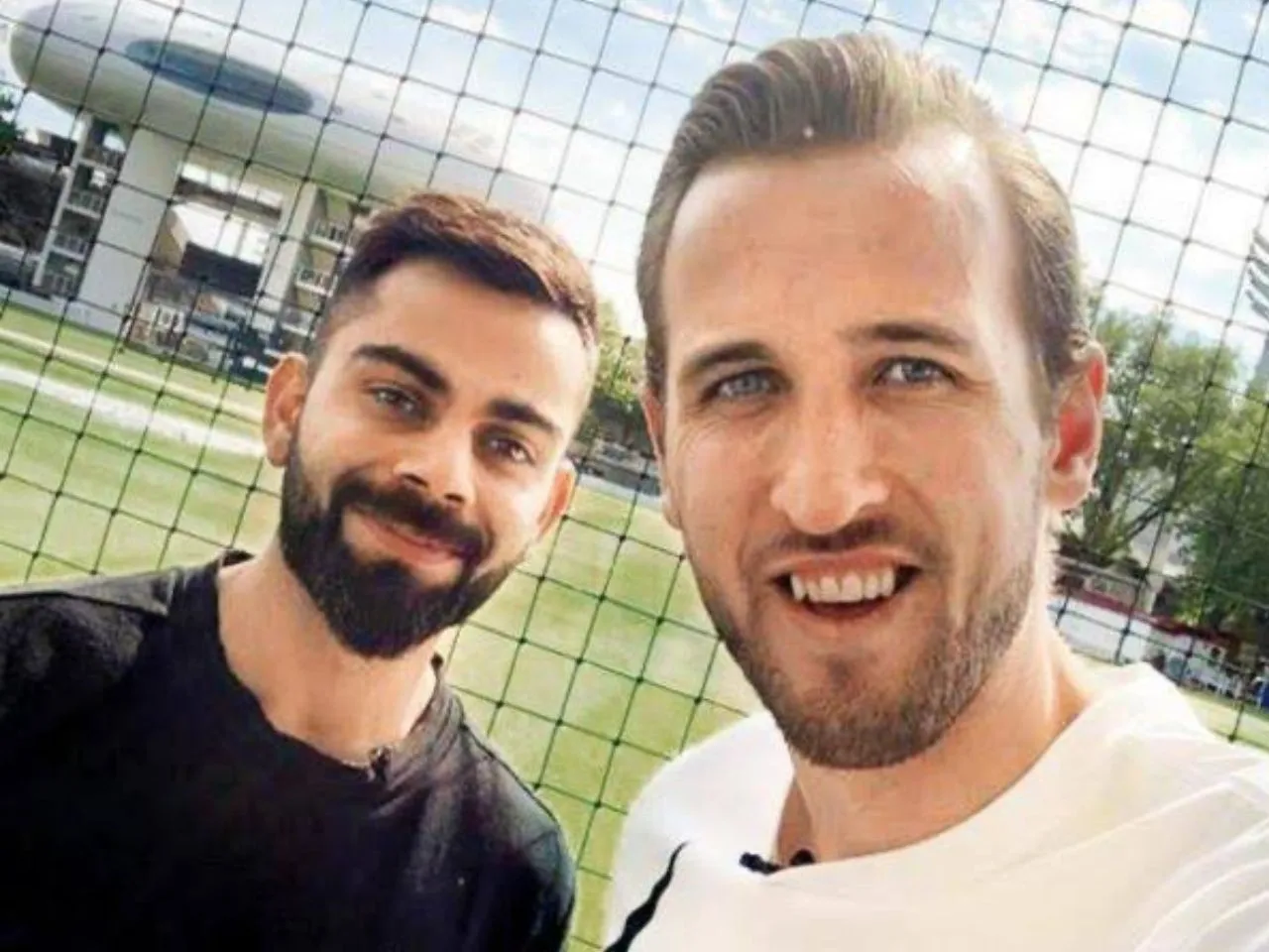 Harry Kane and Virat Kohli