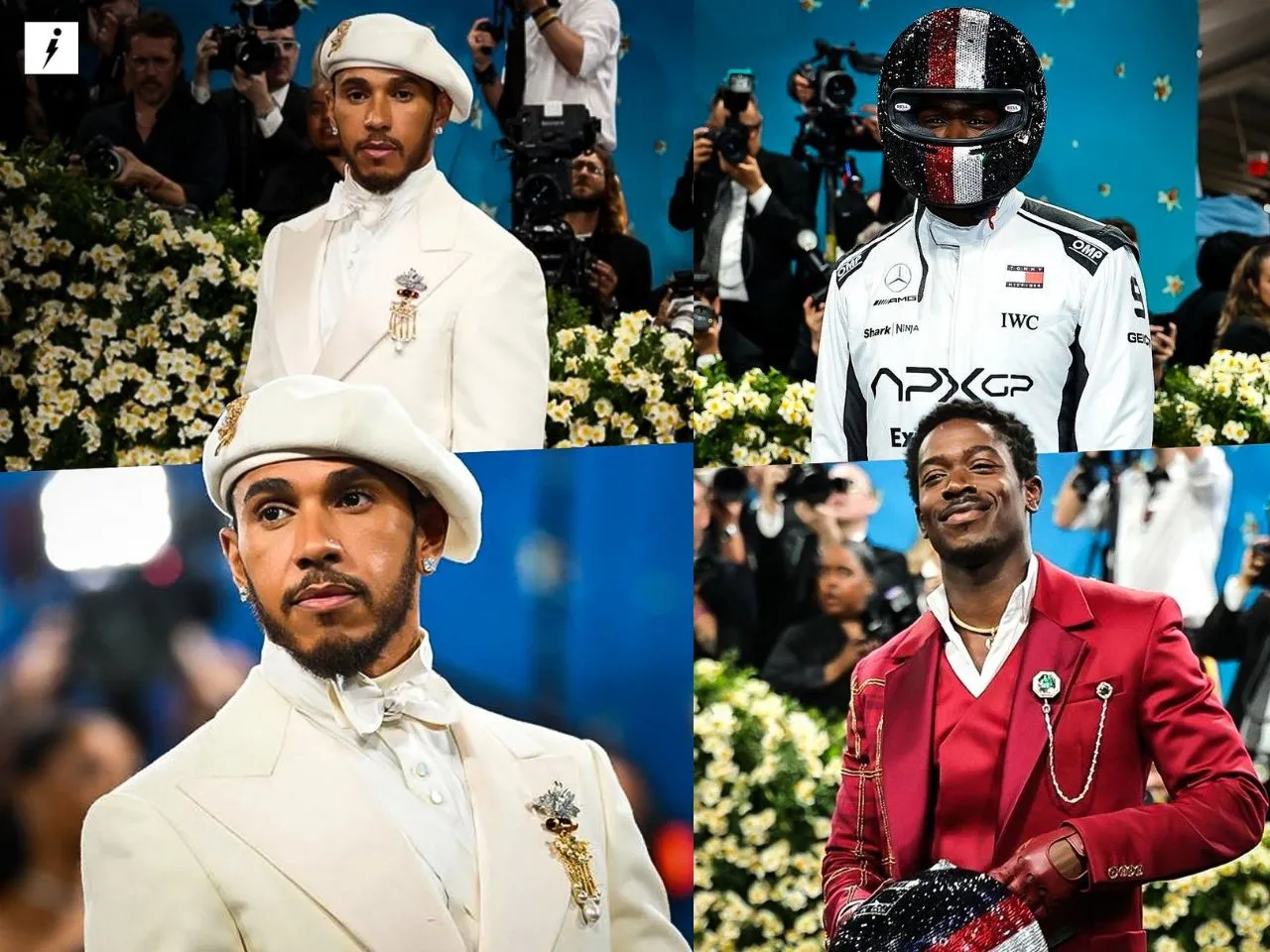 Lewis Hamilton & Damson Idris Met Gala 2025