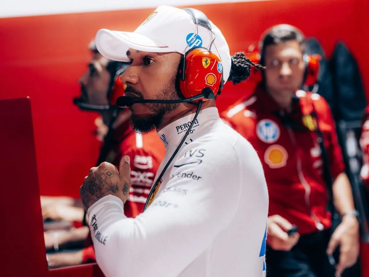 Lewis Hamilton frustrated with Ferrari strategy in 2025 F1 Miami GP