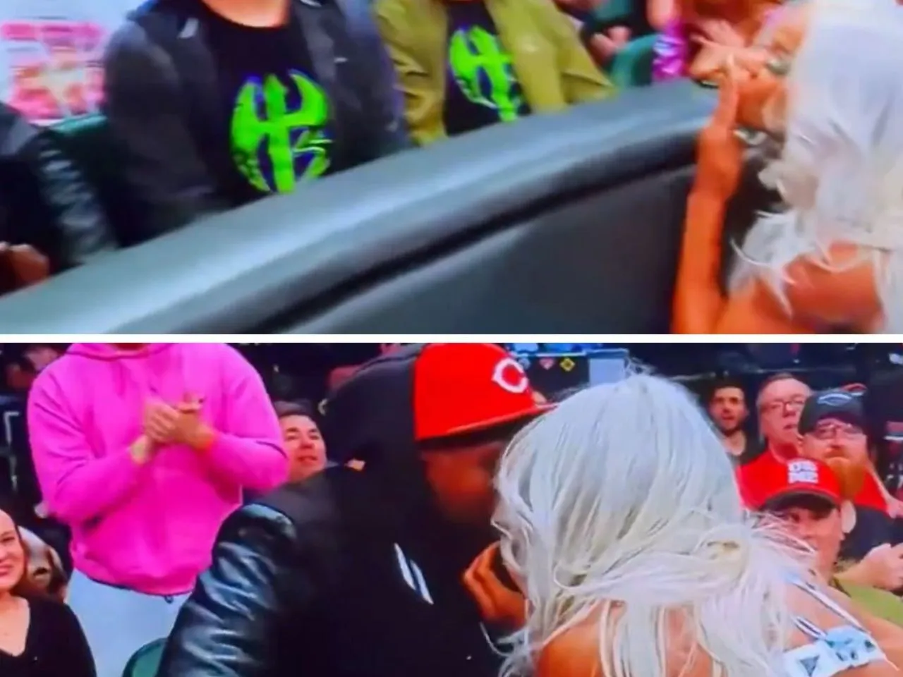 WATCH: Jade Cargill stops her match midway and kisses her MLB Legend husband Brandon Phillips on WWE SmackDown