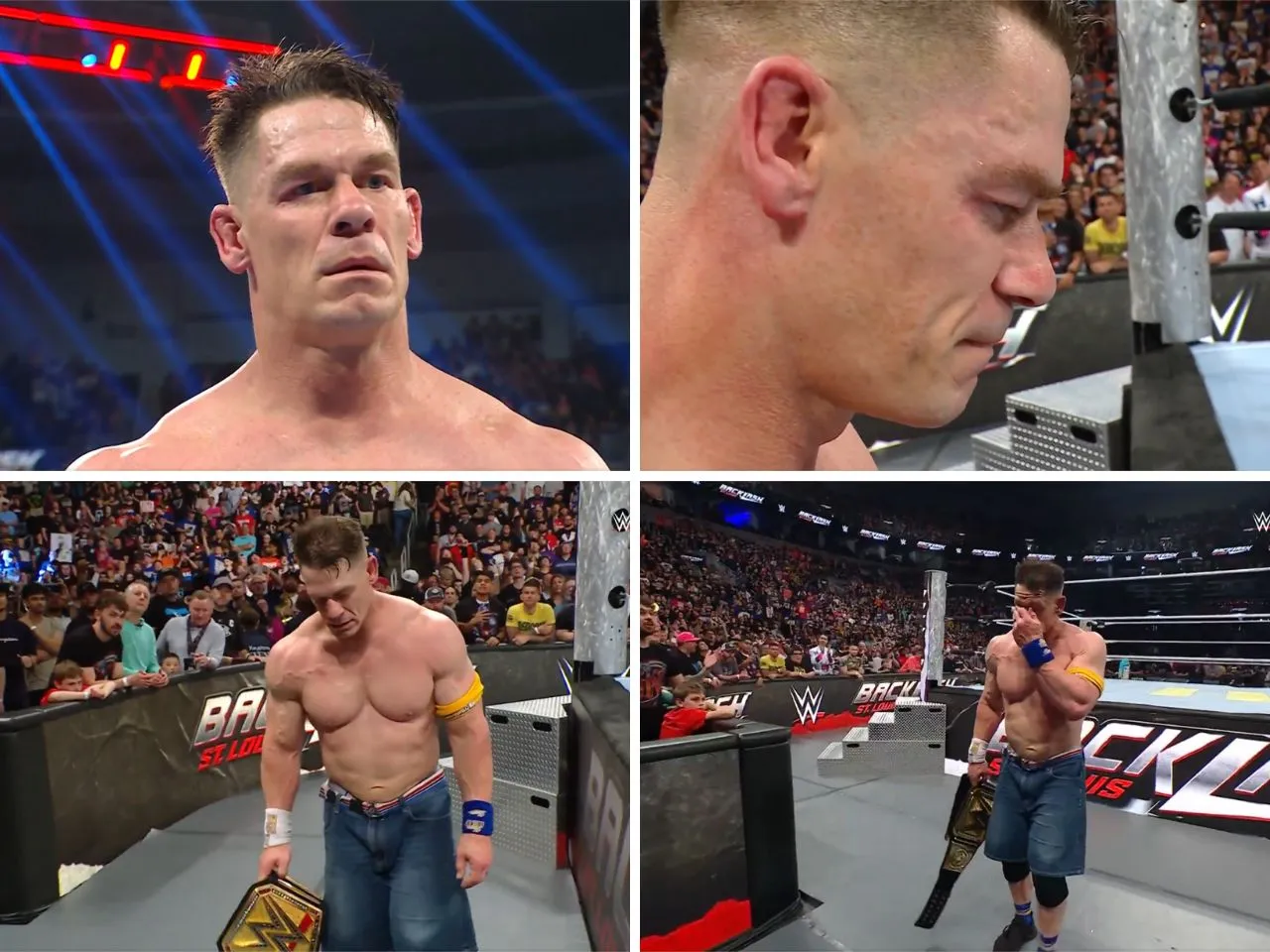 WATCH: John Cena feels dejected and emotional after beating Randy Orton at WWE Backlash 2025  