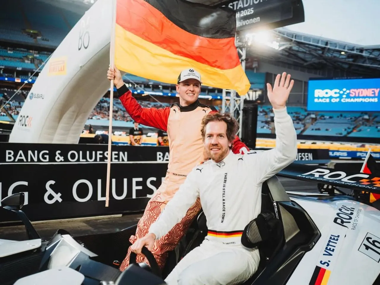 Sebastian Vettel on Mick's future in cadillac F1