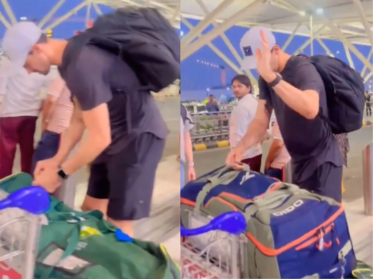 Mitchell Starc gets furious at vlogger during an interaction at Delhi airport 