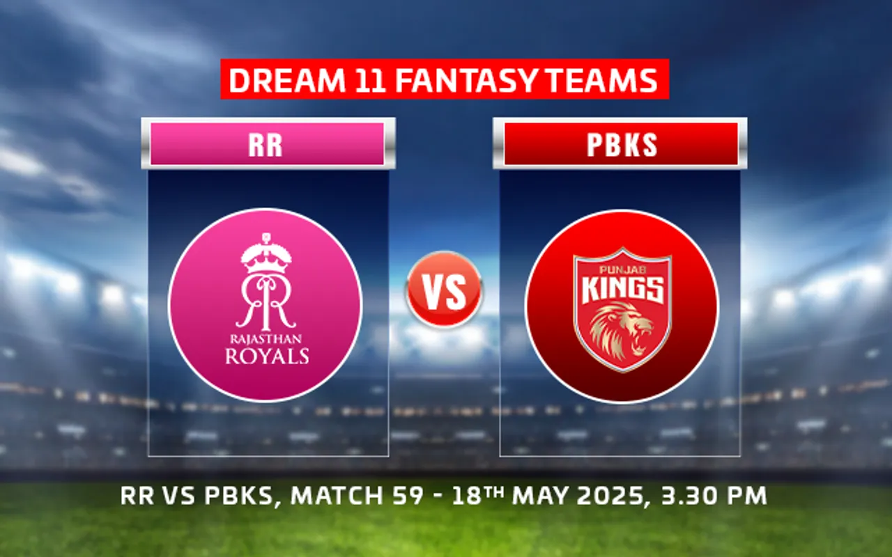 RR vs PBKS Dream11 Prediction,