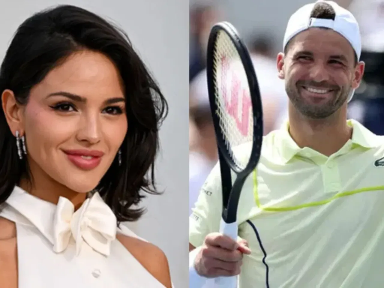 Grigor Dimitrov and girlfriend Eiza Gonzalez