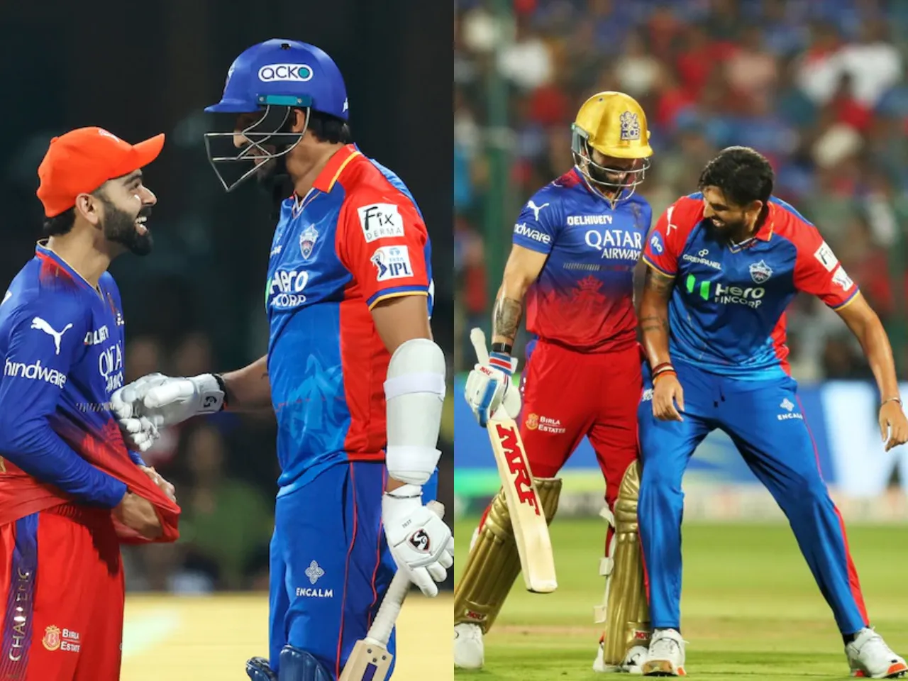 Virat Kohli and Ishant Sharma 