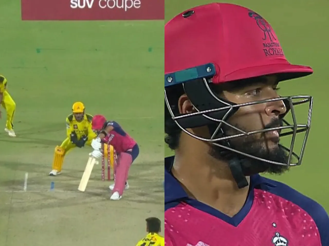 CSK vs RR: Riyan Parag wicket