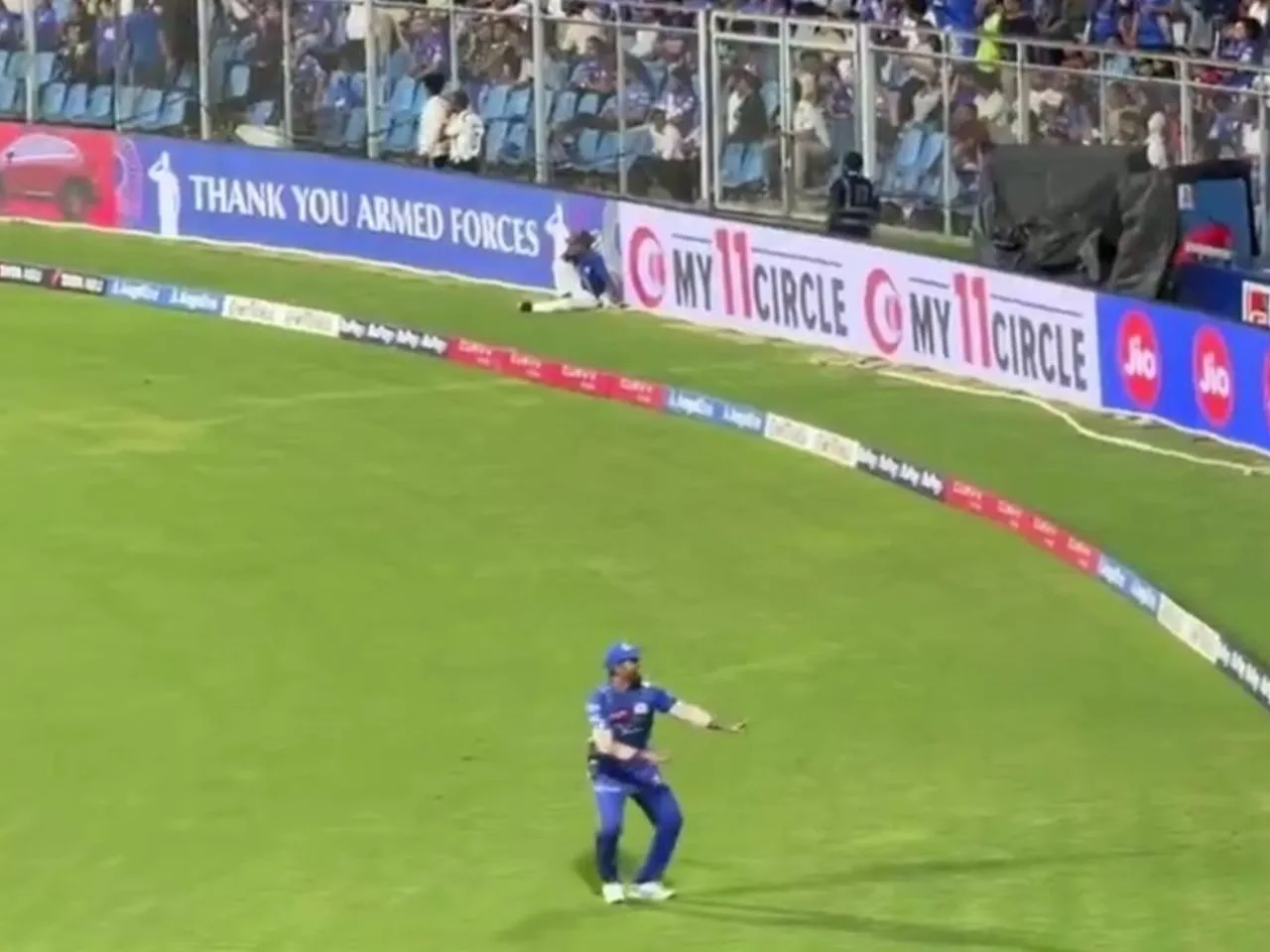MI vs DC : Suryakumar Yadav dance 