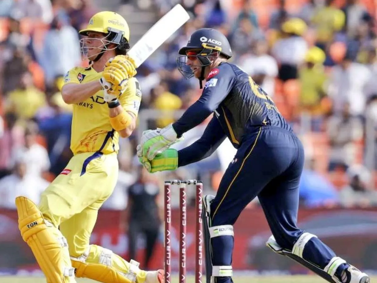 GT vs CSK: Dewald Brevis scores 19-ball fifty
