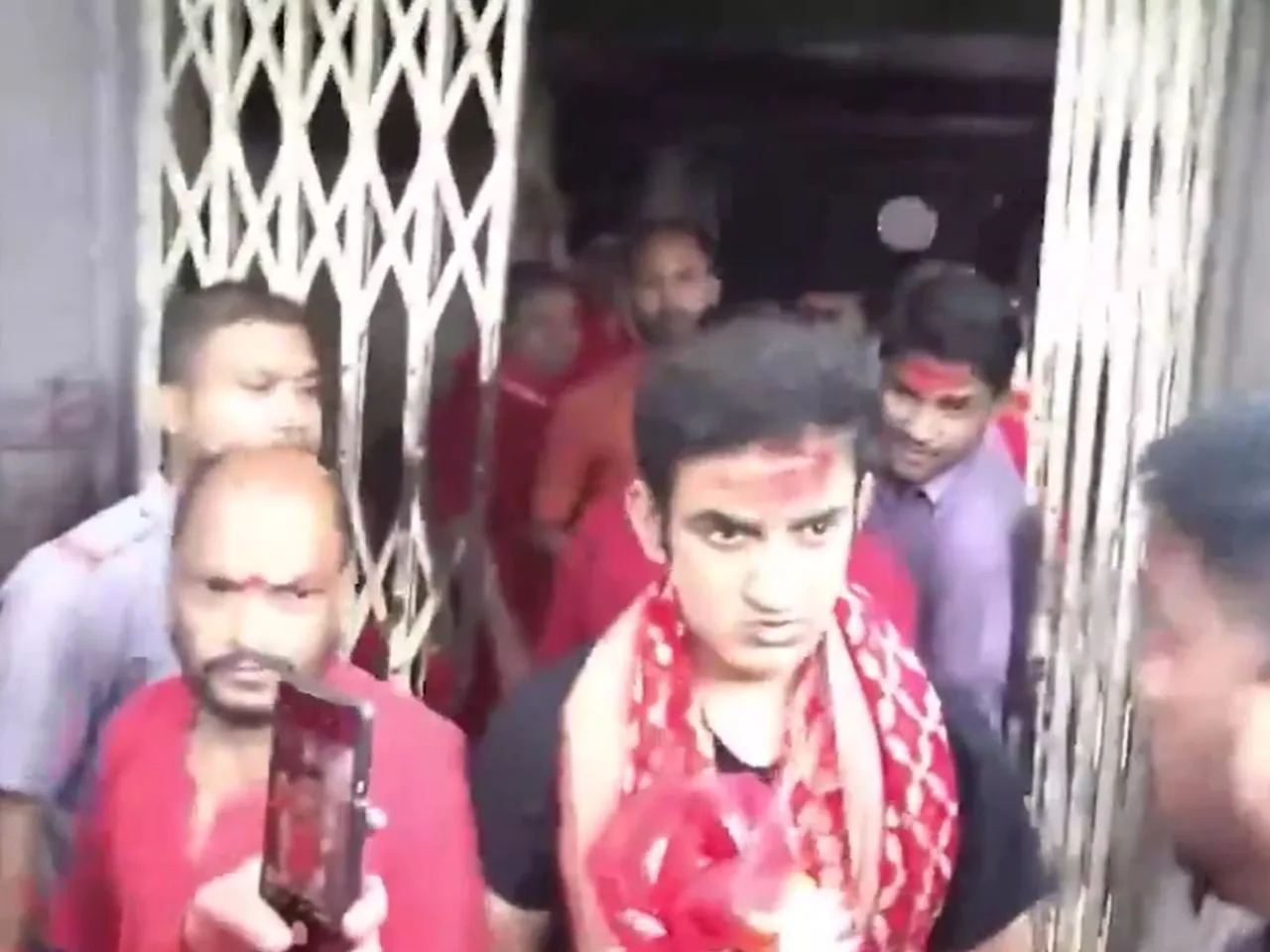 Gautam Gambhir in Kamakhya Temple