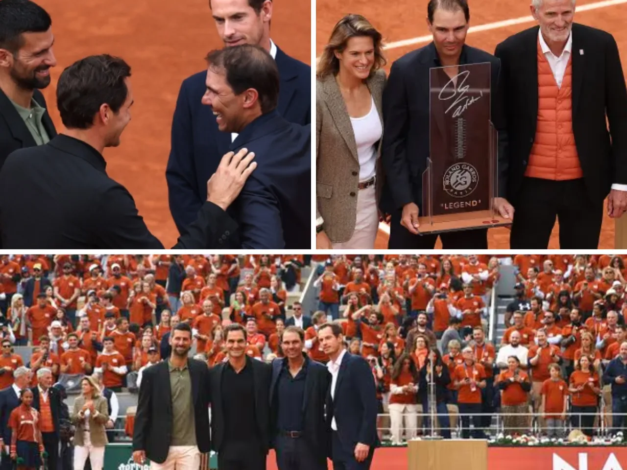 Murray, Federer, Djokovic, and the World of Tennis Unite to Honor Rafael Nadal