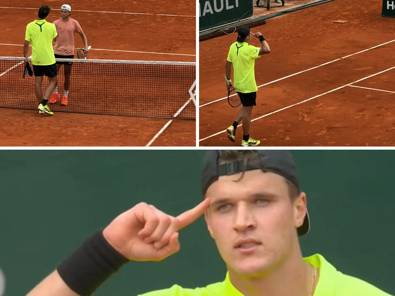 Jakub Mensik Roars Back at Jeering French Crowd