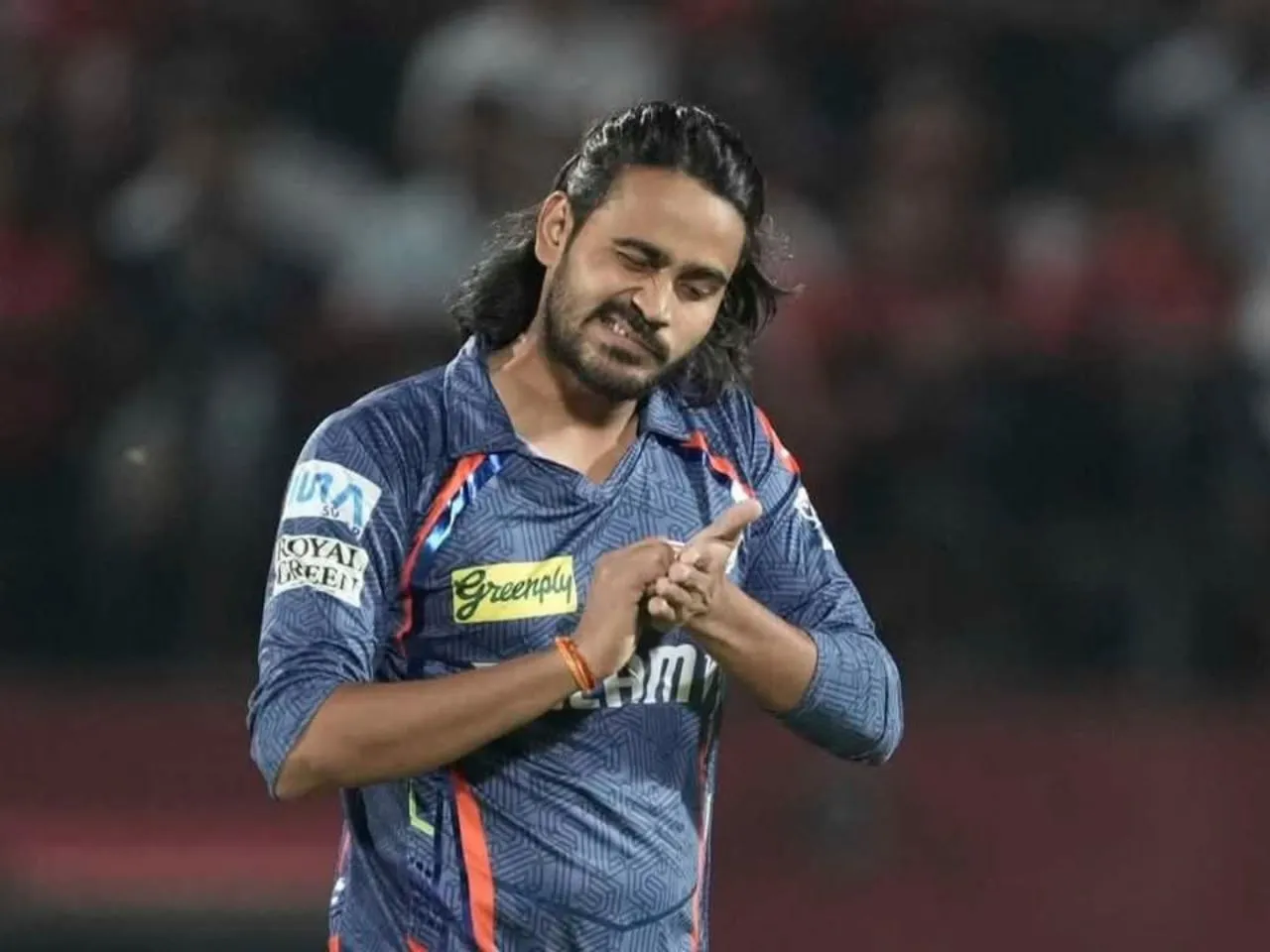 Digvesh Rathi and Virat Kohli