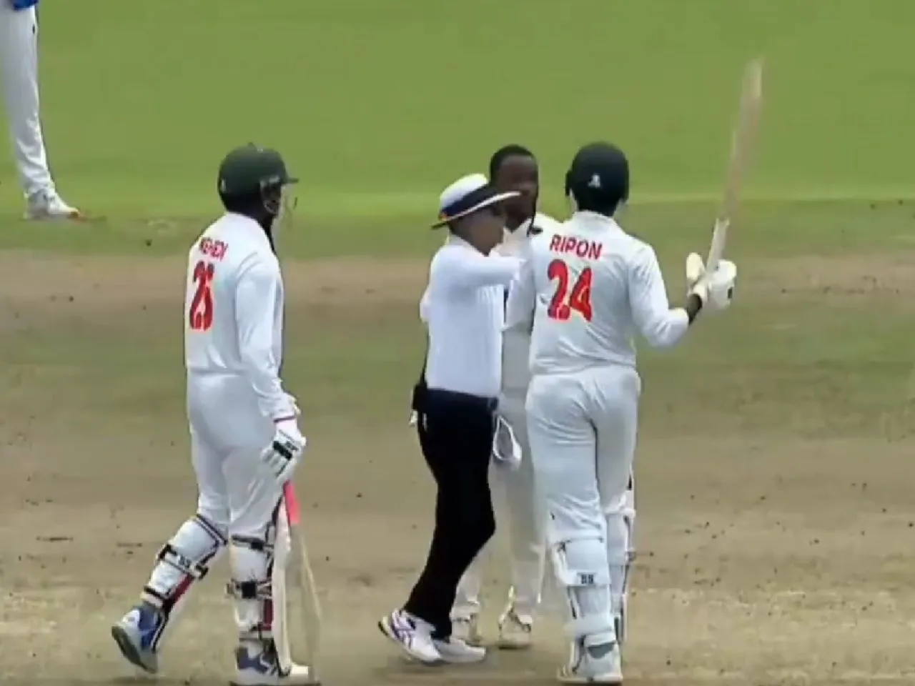 South Africa Bangladesh fight