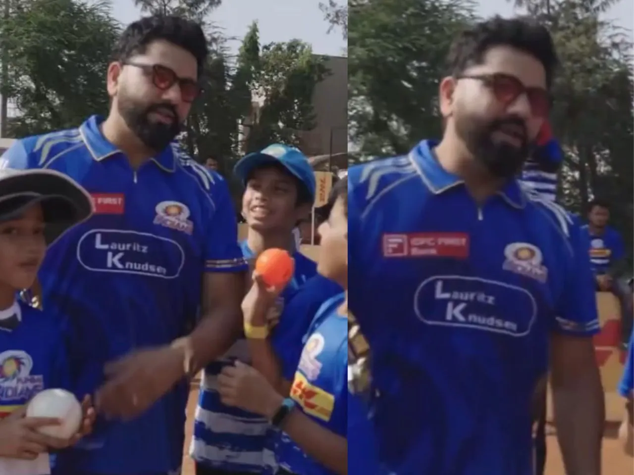 Rohit funny answer to fan