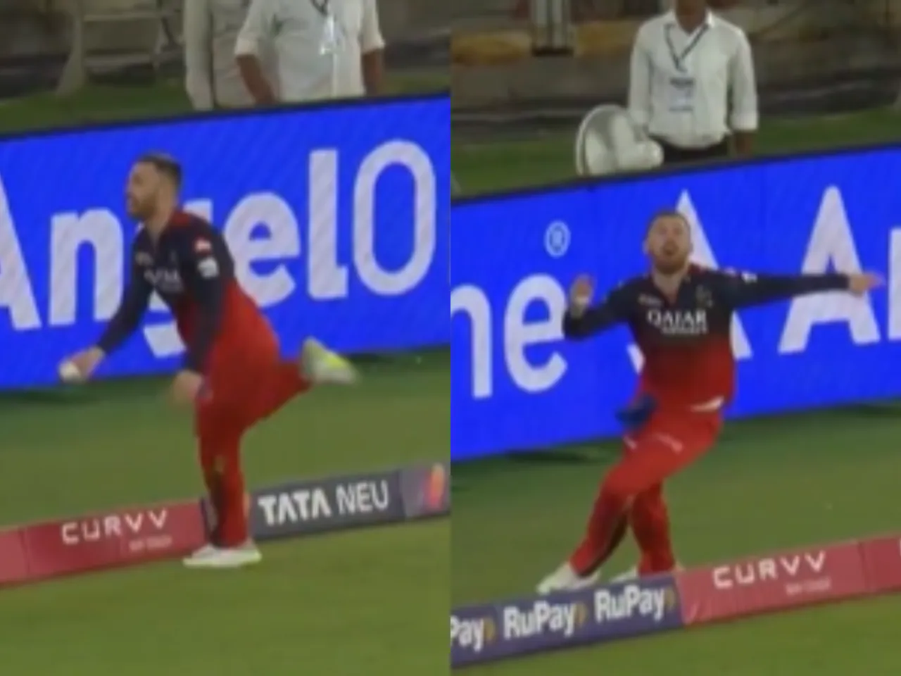 Phil Salt takes stunning catch to dismiss Priyansh Arya 