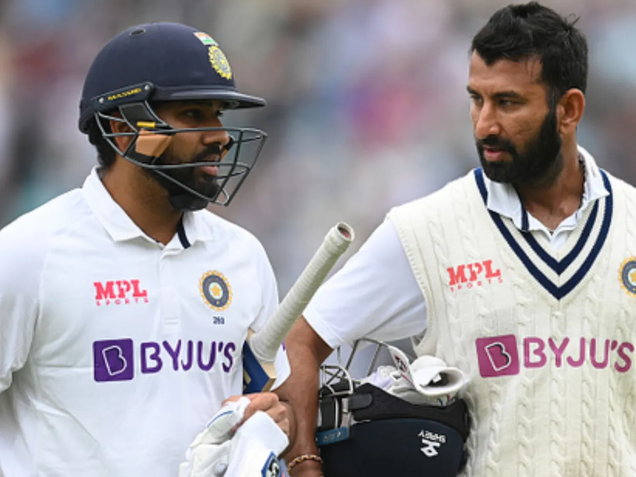 Rohit Sharma and Cheteshwar Pujara 