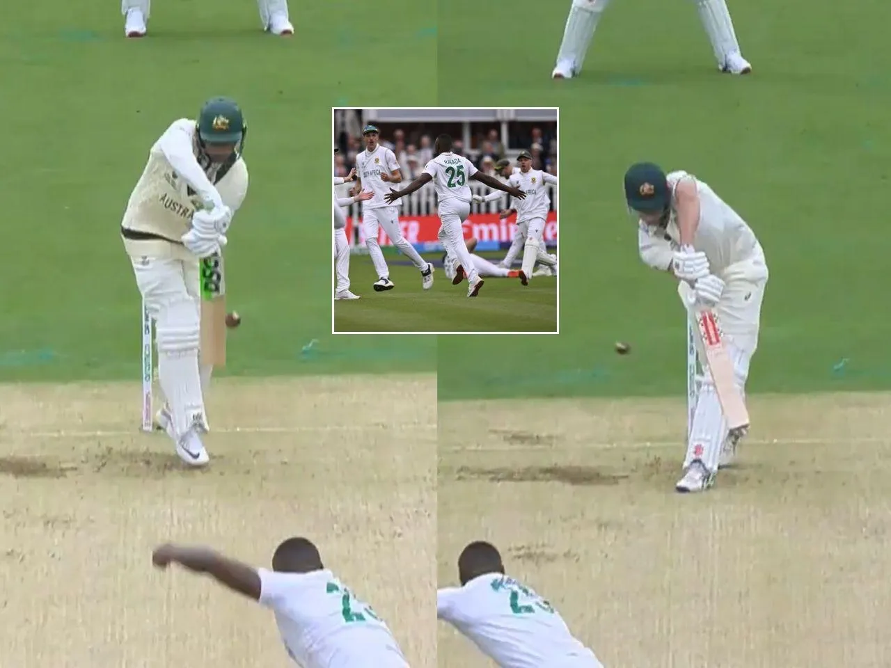 Kagiso Rabada two wickets