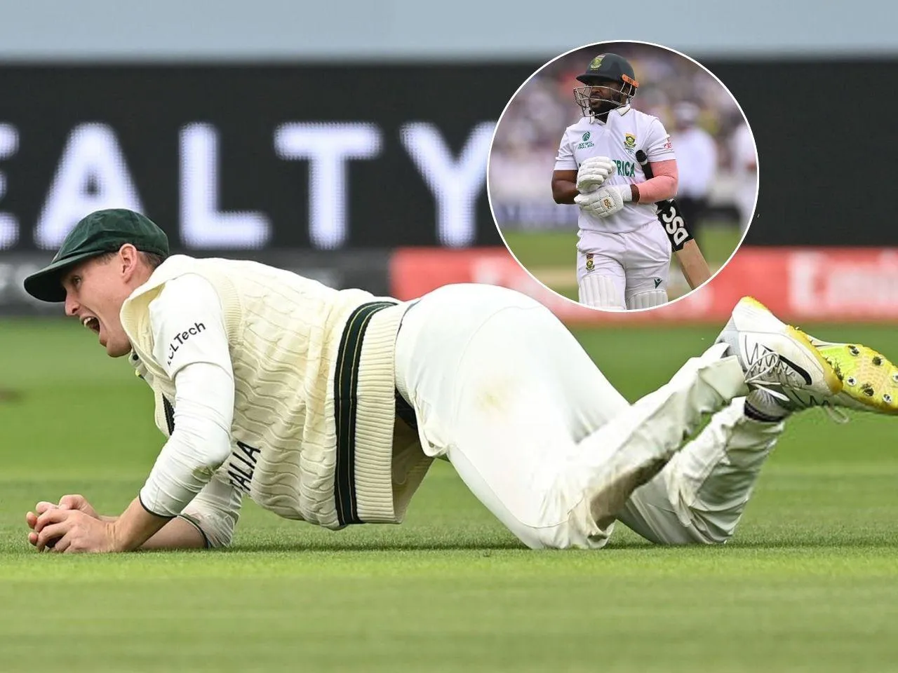 Marnus Labuschagne takes blinder to dismiss Temba Bavuma in WTC final 