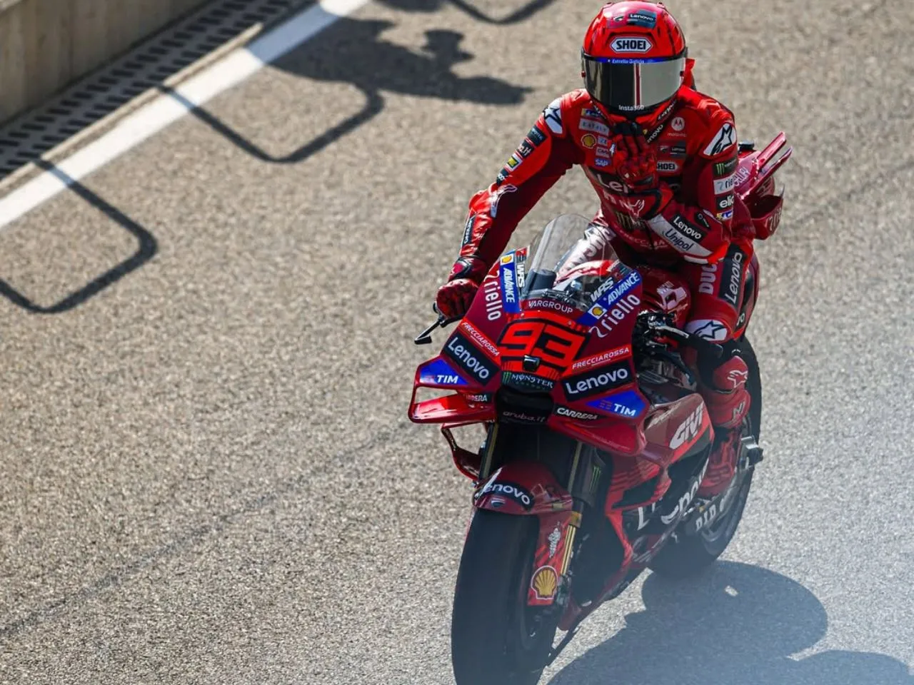 Marc win Sprint Italy