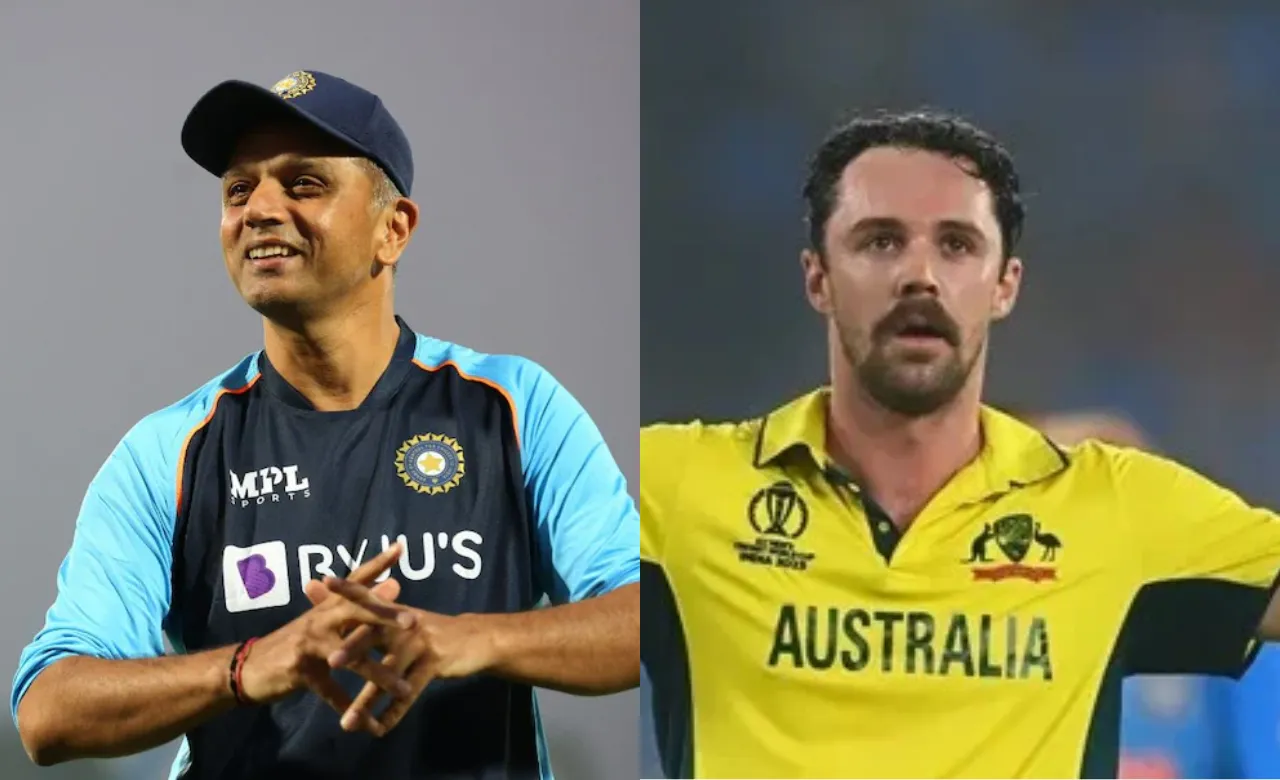 Rahul Dravid and Travis Head