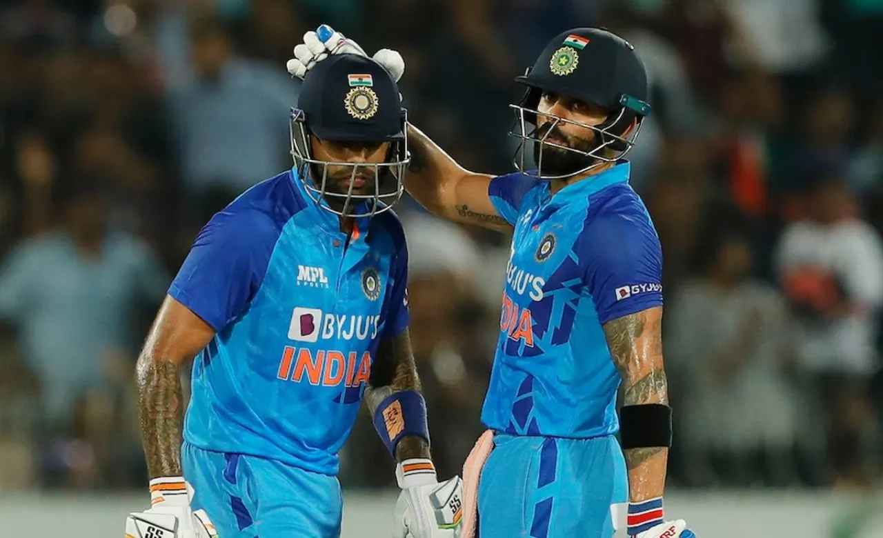Suryakumar Yadav and Virat Kohli 