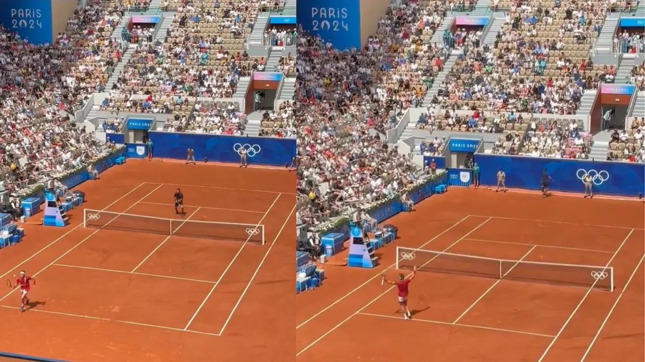Casper Ruud vs Taro Daniel (Source: X)
