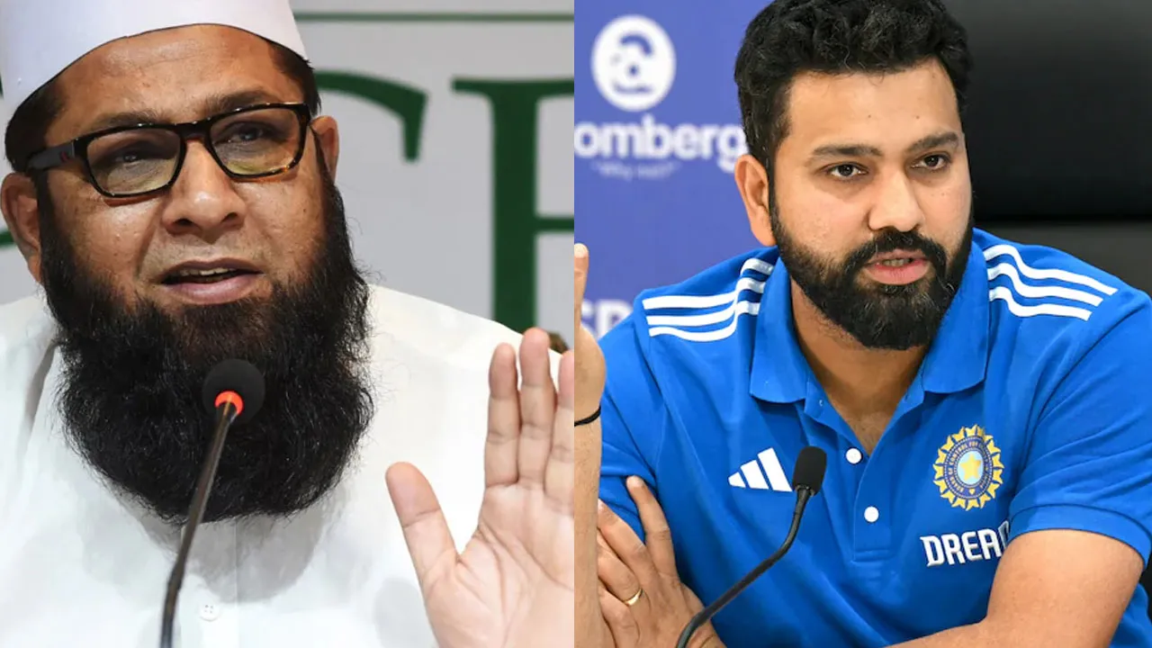 Inzamam-ul-Haq and Rohit Sharma