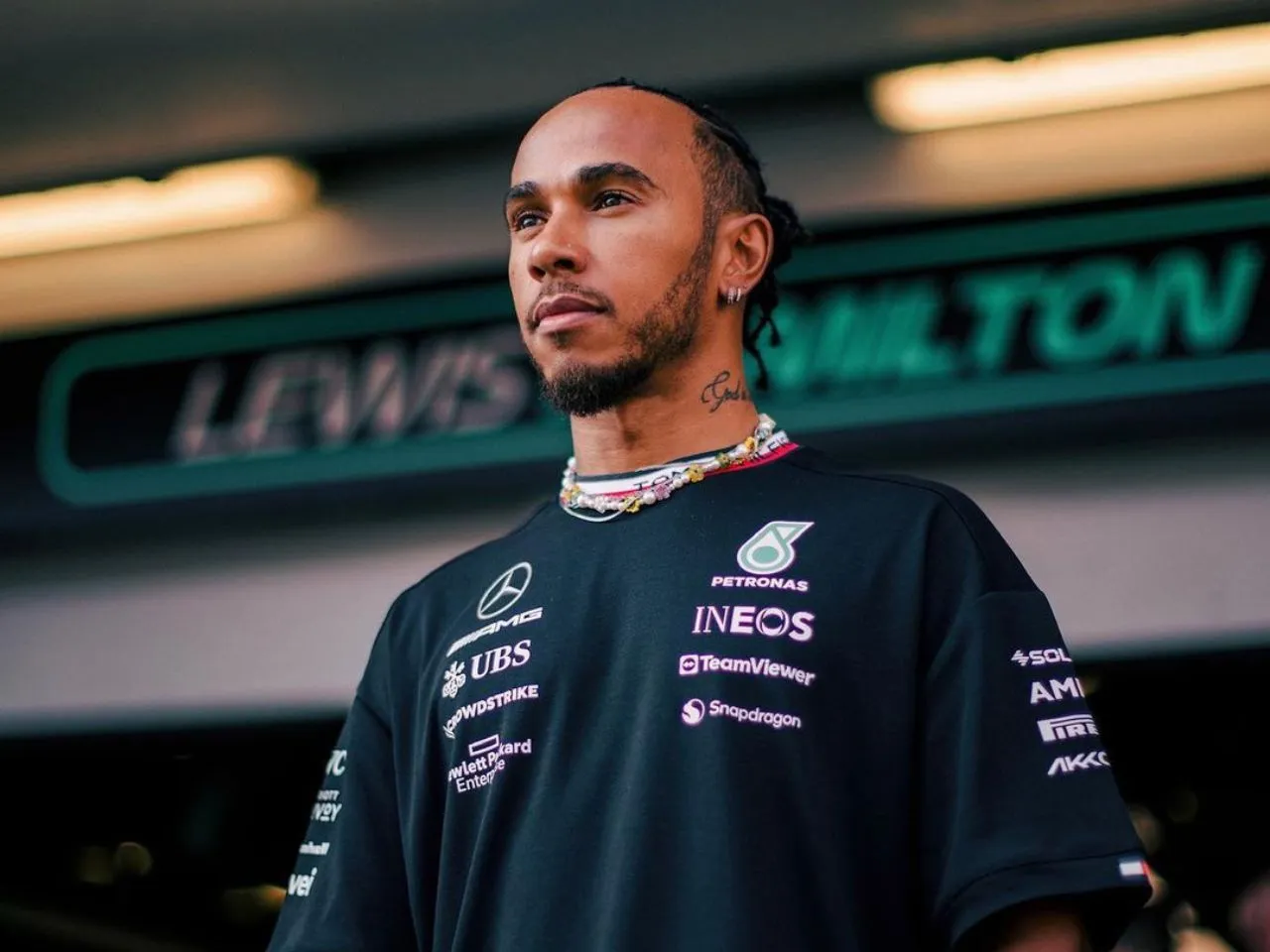Lewis hamilton racial (Instagram)