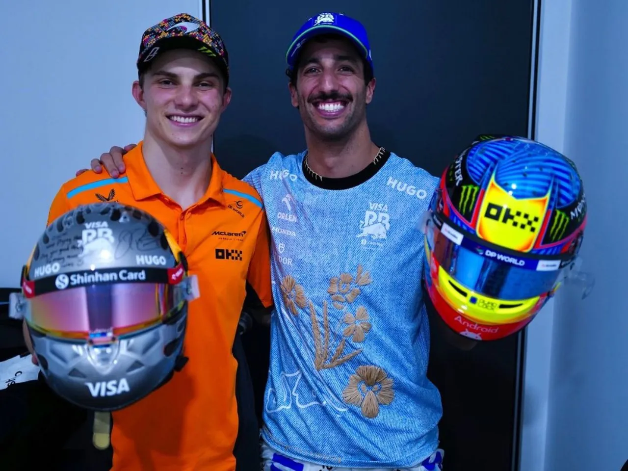 Daniel Ricciardo,Oscar Instagram