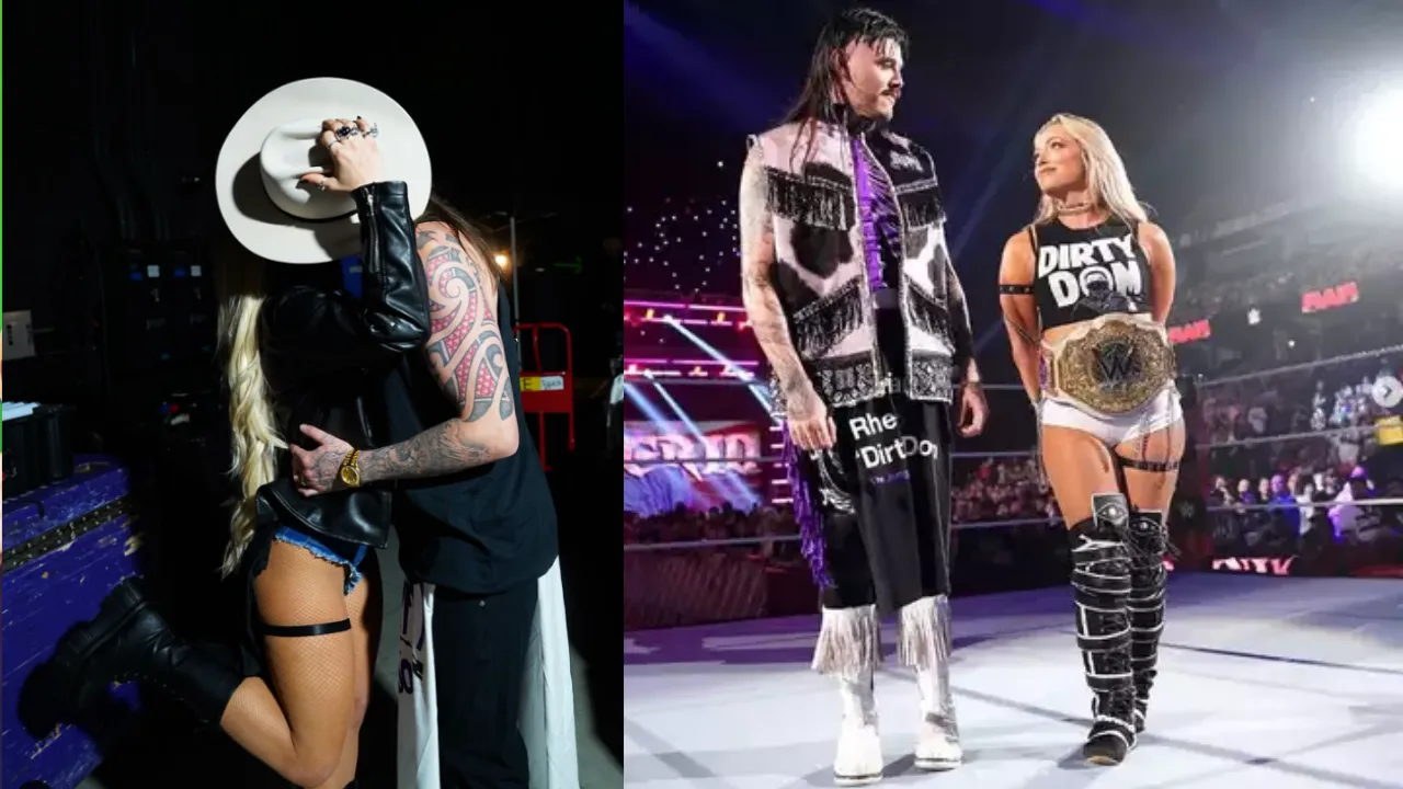 Liv Morgan kisses Dirty Dom with special message