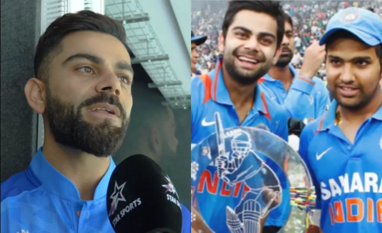 Virat Kohli and Rohit Sharma 