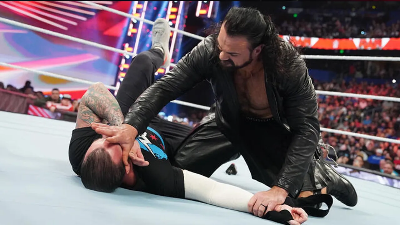 Will Drew McIntyre appear on Smackdown to take down CM Punk? 