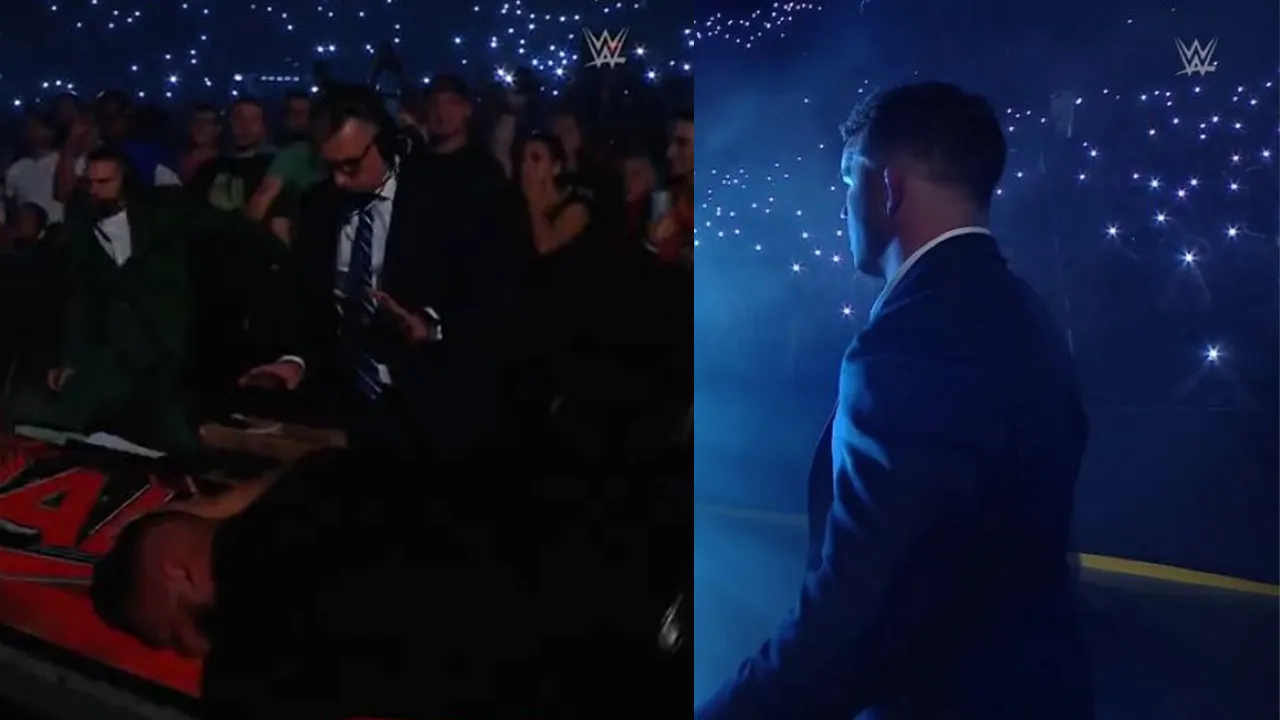 Wyatt Sicks send Chad Gable out of arena, give second consecutive gift for Michael Cole