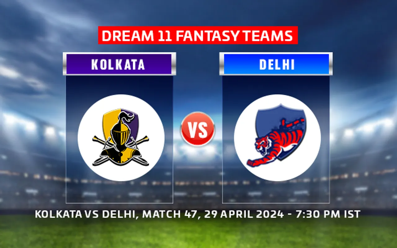 KKR vs DC Dream11 