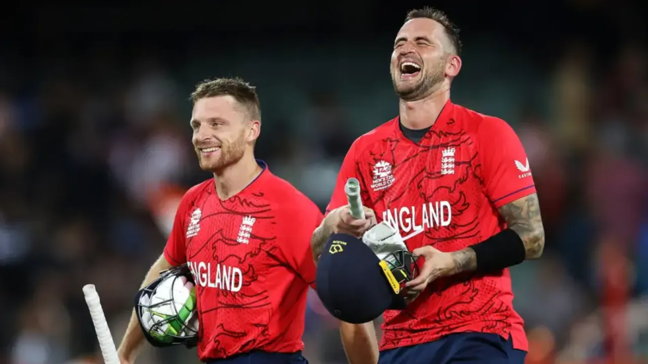 Jos Buttler and Alex Hales (Source: X)